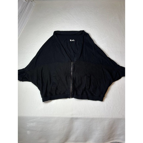Anthropologie Sweaters - Anthropologie Moth Women Sweater Small black Pullover Knit Dolman Sleeves